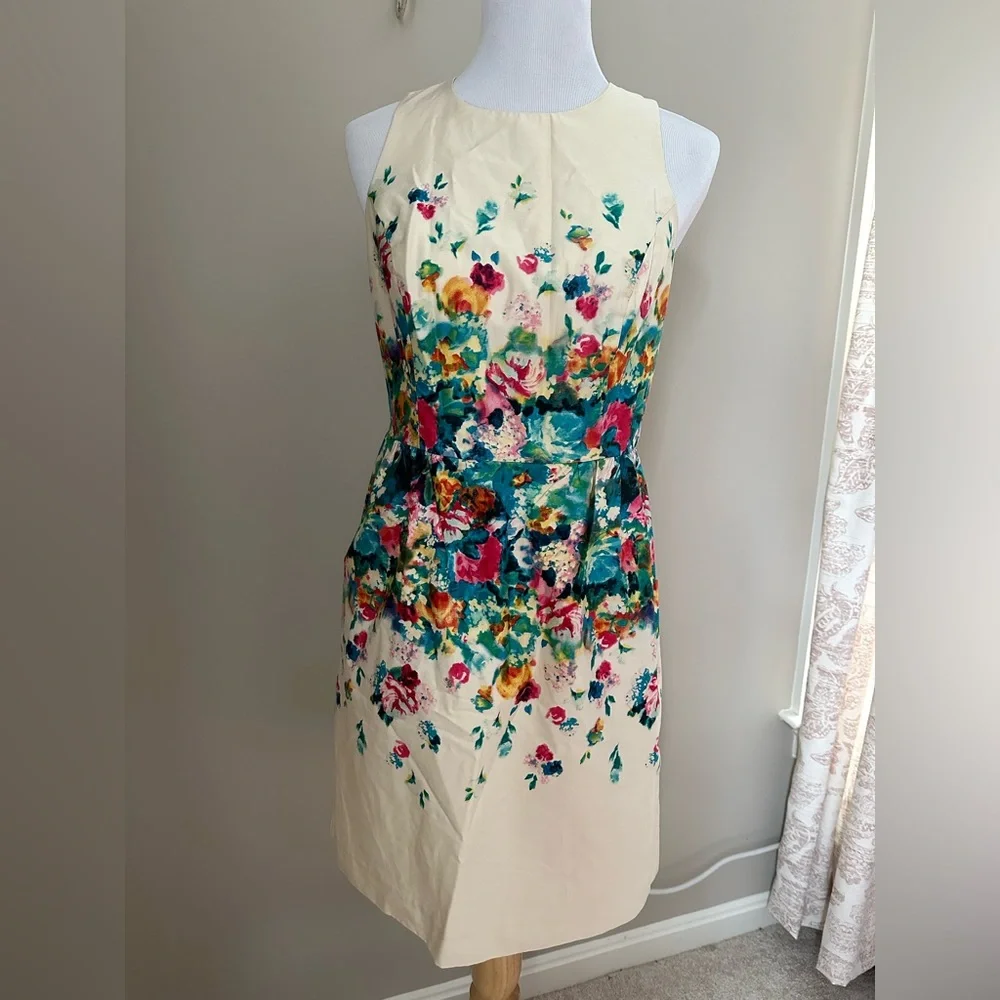 Anthropologie Maeve Tea Garden Sheath Dress - Picture 2 of 6